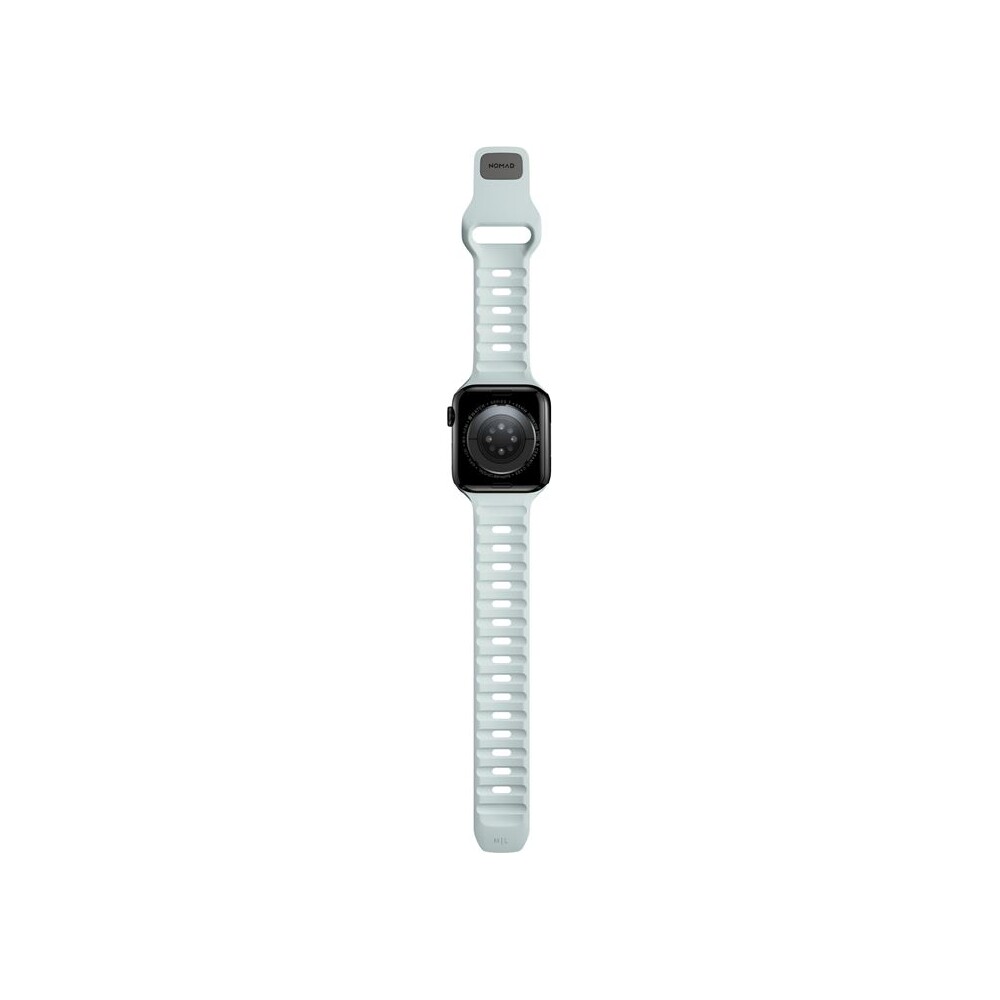 Nomad-Sport-Strap-S-M-reminek-pro-Apple-Watch-42-41-40-38mm-Ice-Blue-Glow
