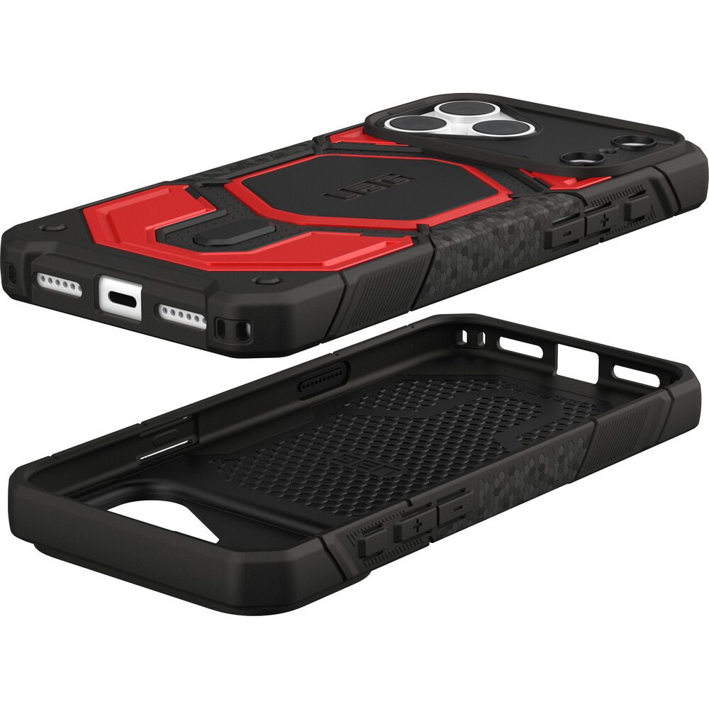 UAG-Monarch-Pro-MagSafe-kryt-iPhone-18-Pro-Max-17-Pro-Max-cerny-cerveny