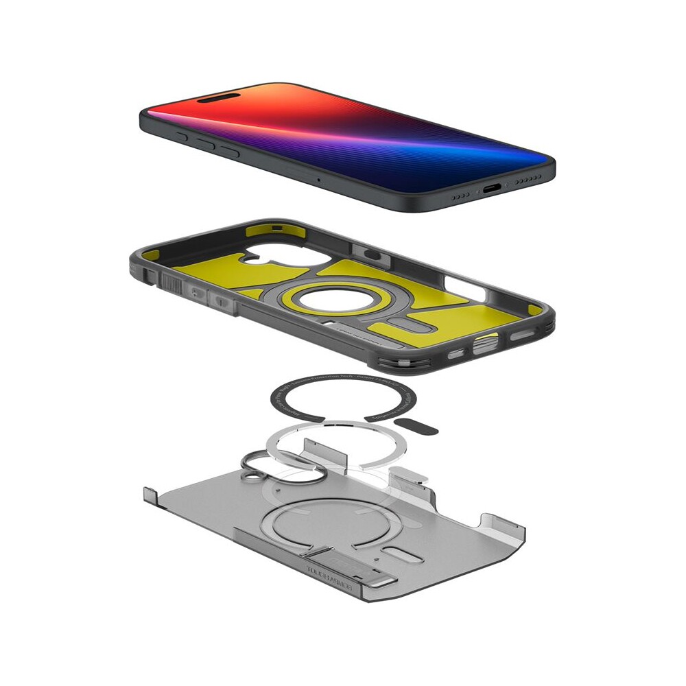 Spigen-Tough-Armor-MagSafe-kryt-iPhone-16-frost-black