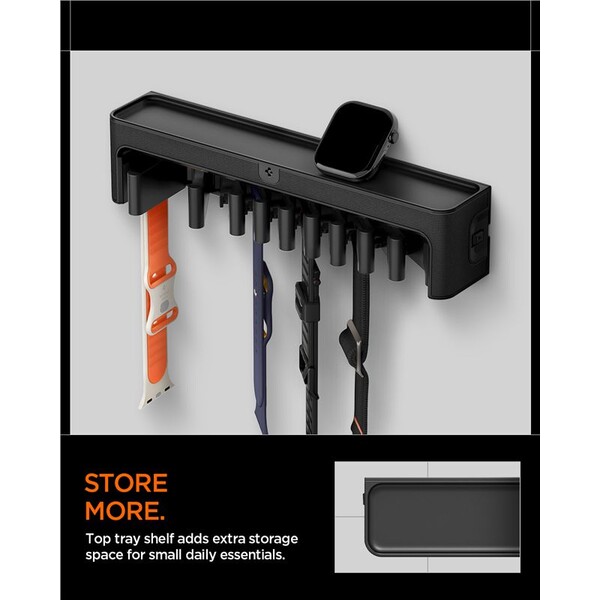 Spigen-Apple-Watch-Band-Organizer-na-reminky-S341-cerny