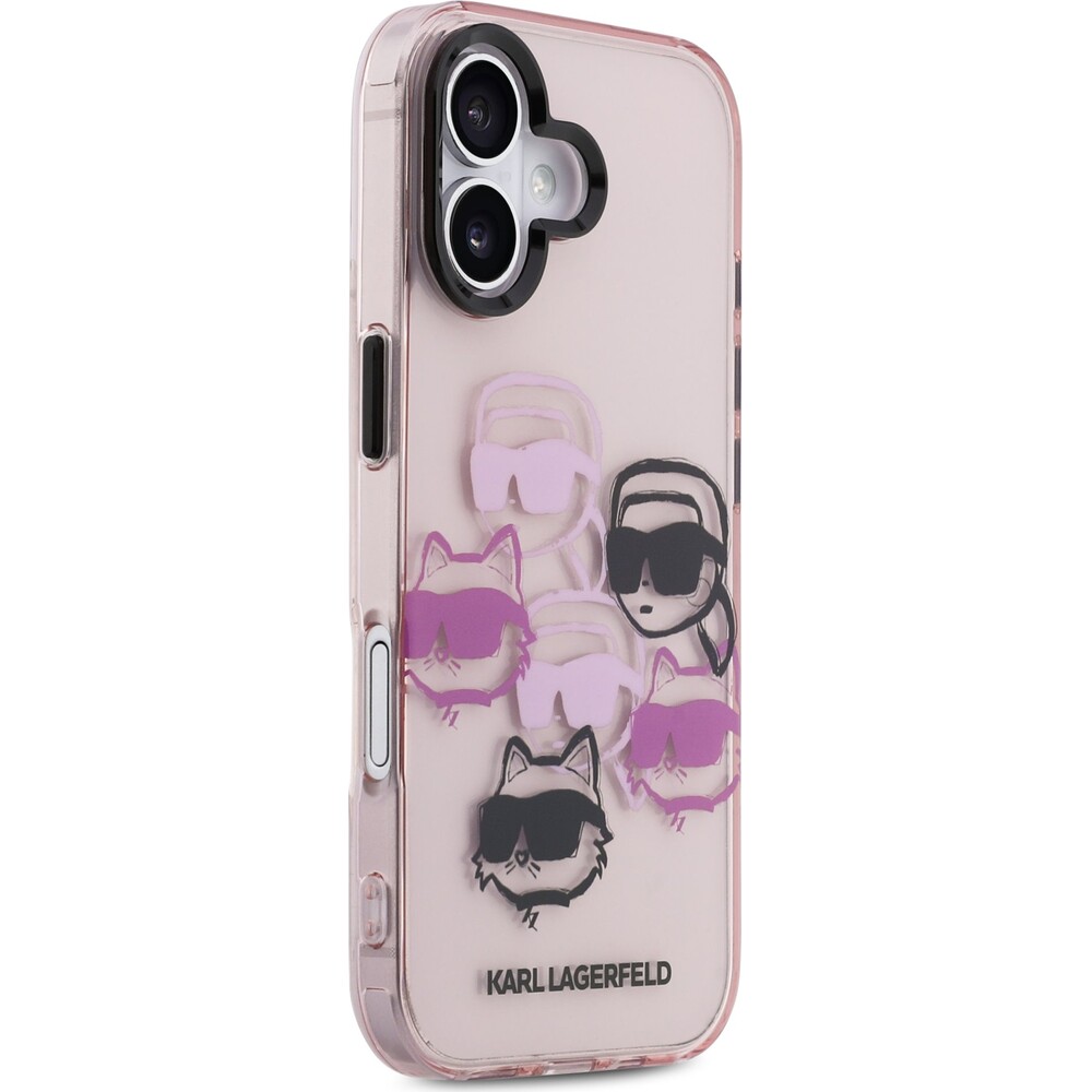 Karl-Lagerfeld-IML-Multi-K-CH-Heads-Zadni-Kryt-pro-iPhone-17-ruzovy