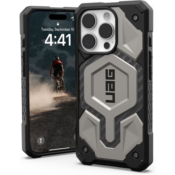 UAG-Monarch-Pro-Magsafe-kryt-iPhone-16-Pro-titanovy