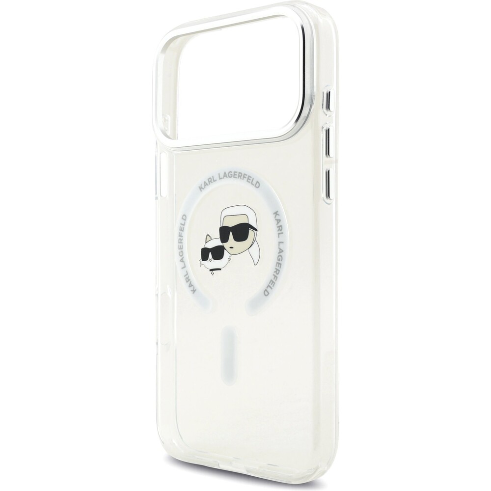 Karl-Lagerfeld-IML-K-CH-Heads-Metal-Frame-MagSafe-kryt-iPhone-17-Pro-Max-ciry