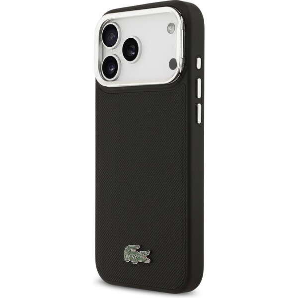 Lacoste-Iconic-Petit-Pique-Camera-Stand-MagSafe-kryt-iPhone-17-Pro-Max-cerny