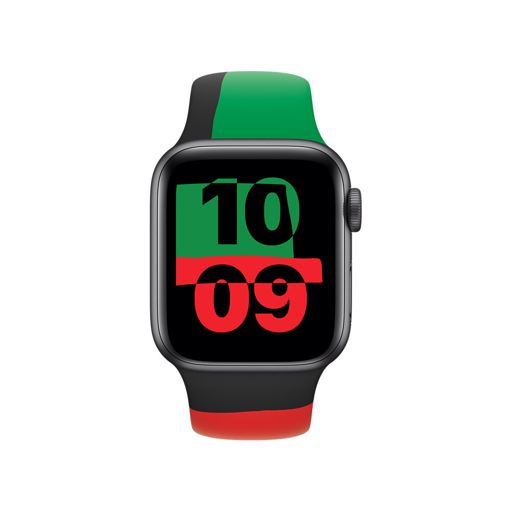 Apple-Watch-41-40-38mm-sportovni-reminek-Black-Unity-S-M