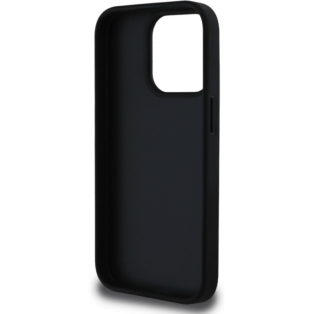 Guess-PU-Grained-4G-Metal-Logo-kryt-iPhone-15-Pro-cerny