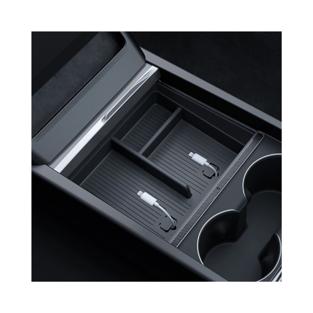 Spigen-Console-Organizer-Bottom-organizer-Tesla-Model-3-2024-cerny