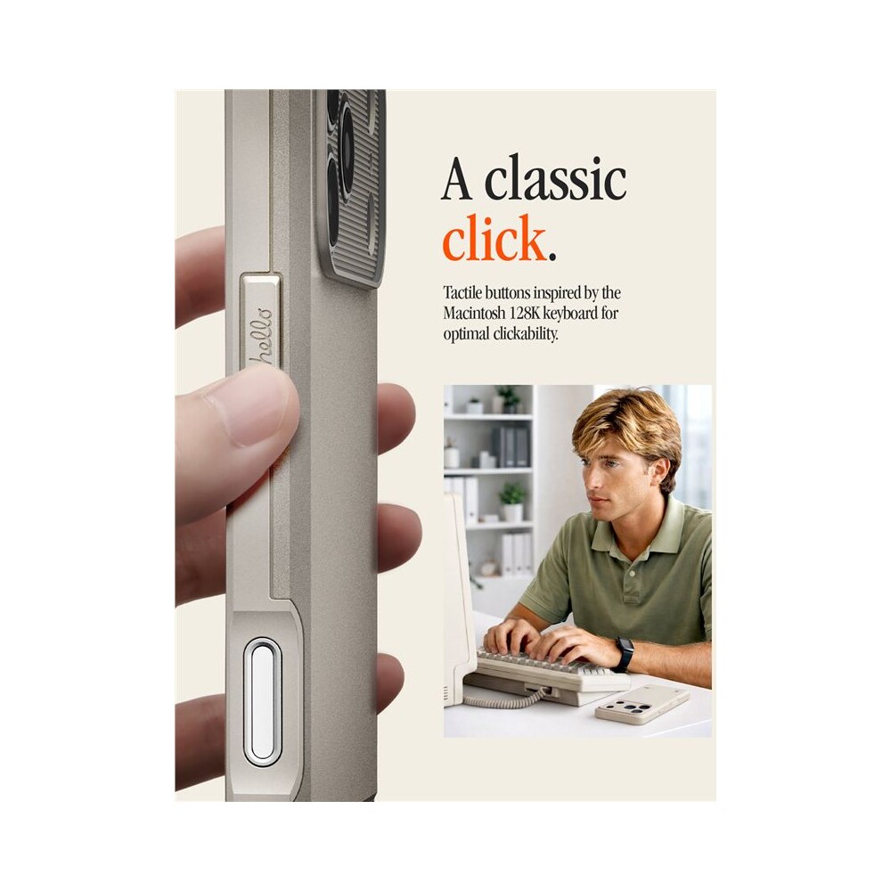 Spigen-Classic-LS-MagSafe-kryt-iPhone-17-Pro-Max-Macintosh-128K-stone