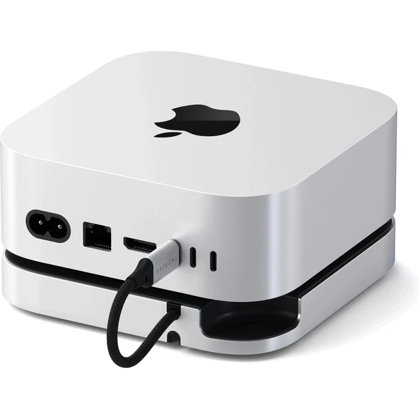 Satechi Mac Mini M4 Stand & Hub s SSD Enclosure bílý - USB huby - Obrázek 54BF000O01