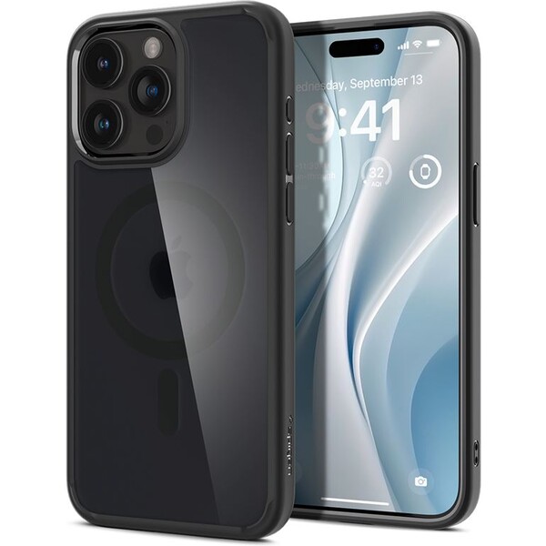 Spigen-Ultra-Hybrid-MagFit-kryt-iPhone-15-Pro-cerny