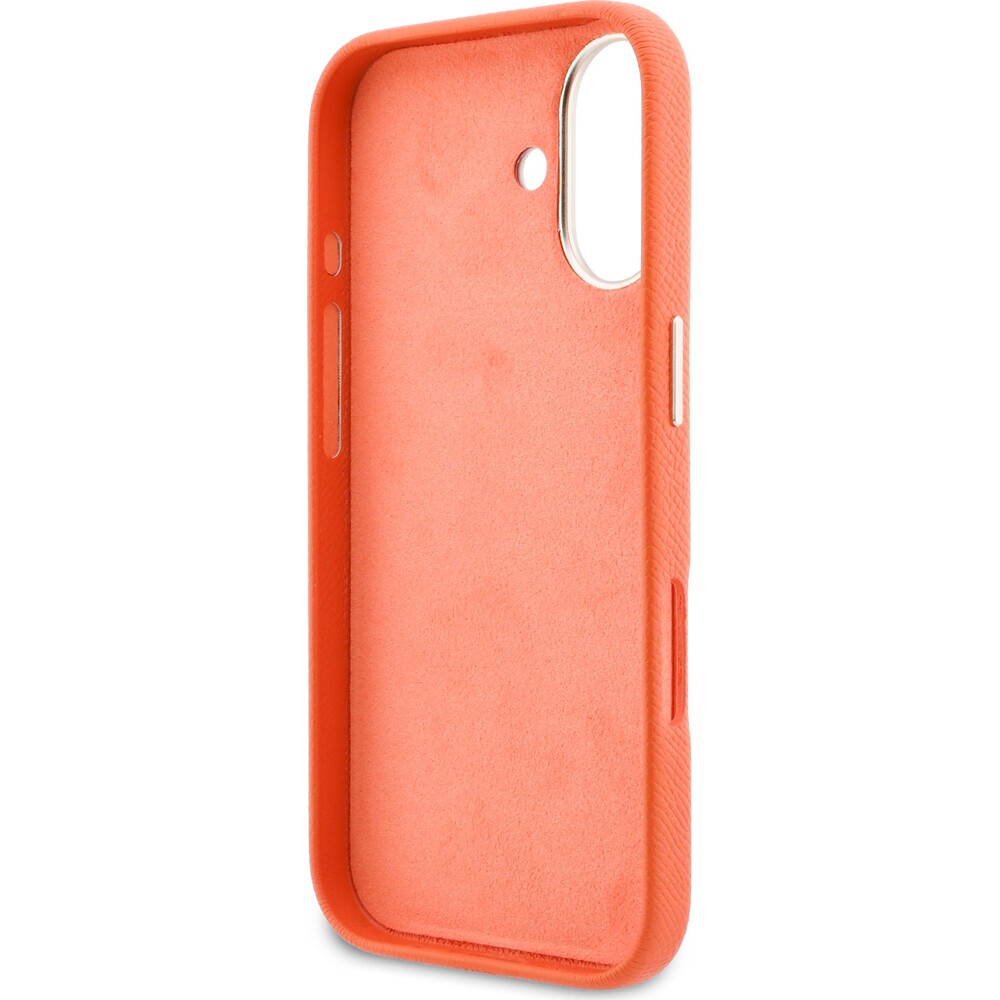 Guess-PU-Resin-Logo-kryt-iPhone-17-oranzovy