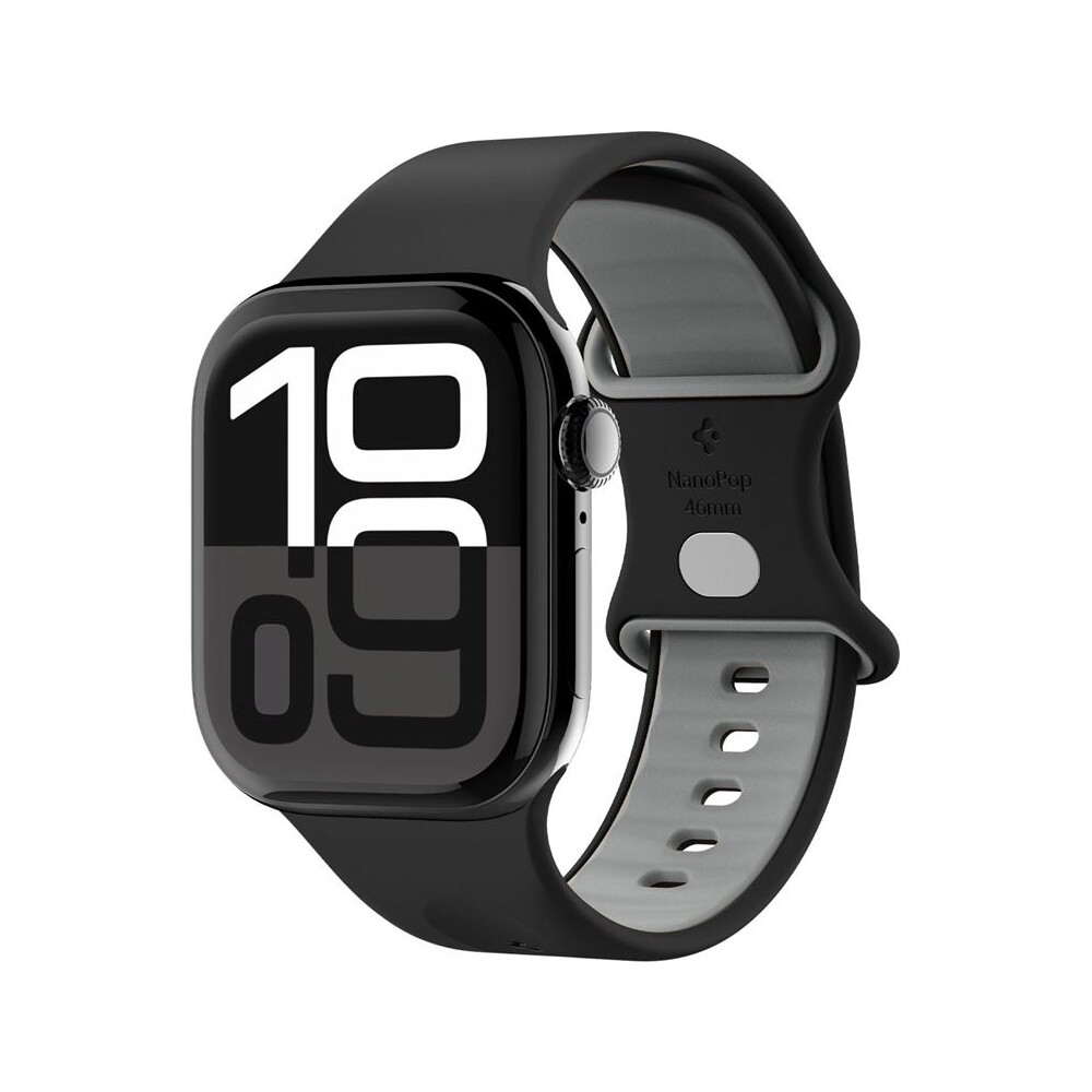 Spigen-Nano-Pop-Band-reminek-Apple-Watch-49-46-45-44mm-cerny-sedy