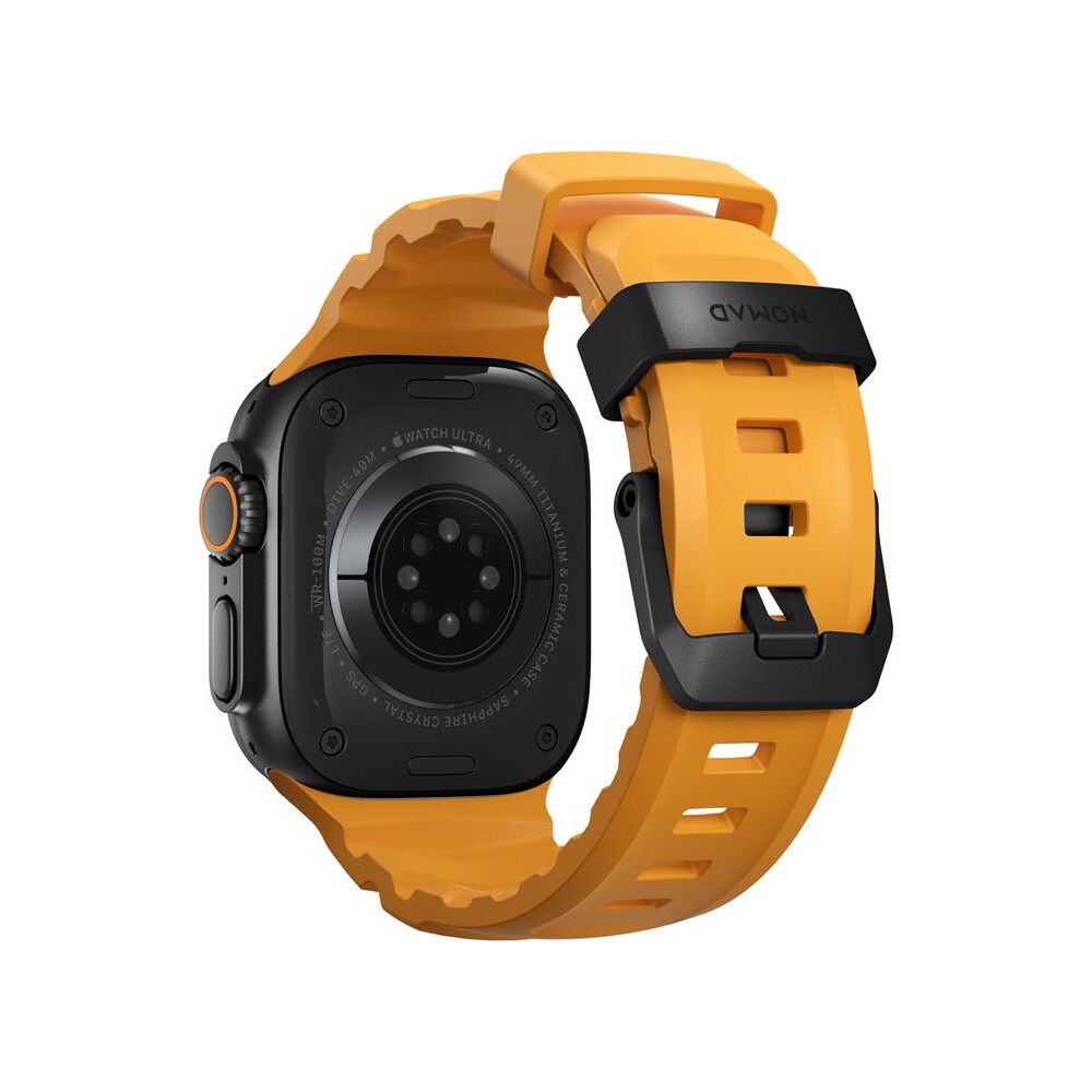 Nomad-Rocky-Point-Band-reminek-Apple-Watch-49-45-44-42mm-cerny-oranzovy