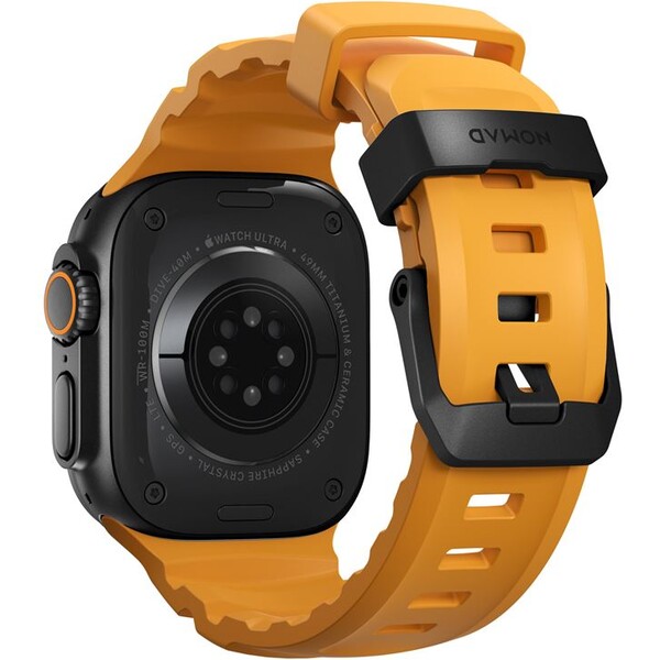 Nomad-Rocky-Point-Band-reminek-Apple-Watch-49-45-44-42mm-cerny-oranzovy