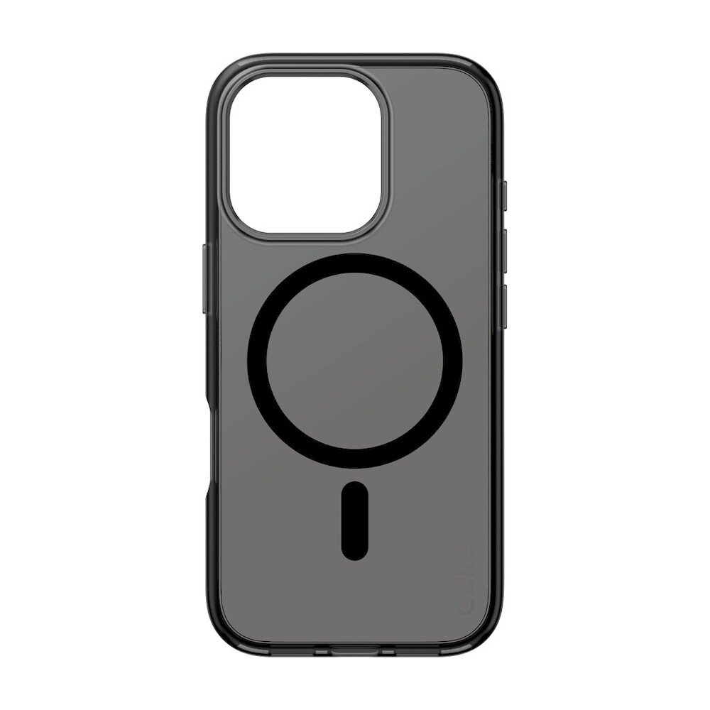 PanzerGlass-CARE-kryt-Apple-iPhone-16-Pro-MagSafe-Smokey-kourovy-cerny