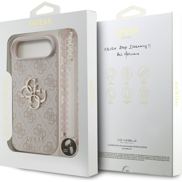 Guess-PU-4G-Metal-Logo-Strap-kryt-iPhone-Air-ruzovy