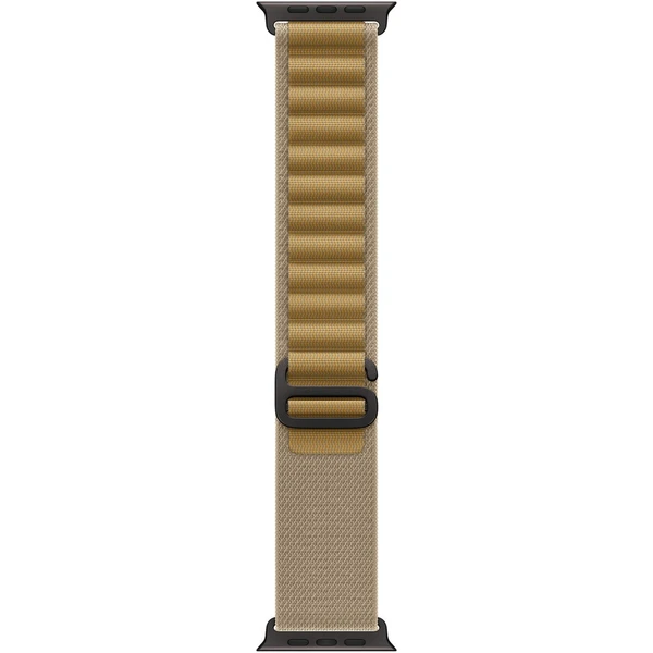 Apple Watch 49/44/45/46mm žlutohnědý alpský tah s černým titanem L - Řemínky - Obrázek 5569000L01