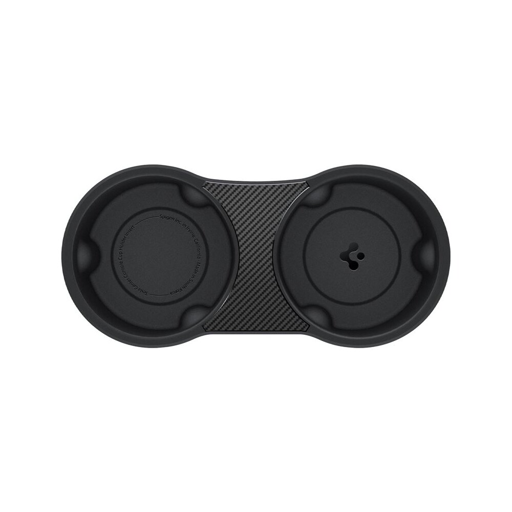 Spigen-Center-Console-Cup-Holder-Insert-vlozka-do-drzaku-napoju-2021-2022-Tesla-Model-Y-3-cerny