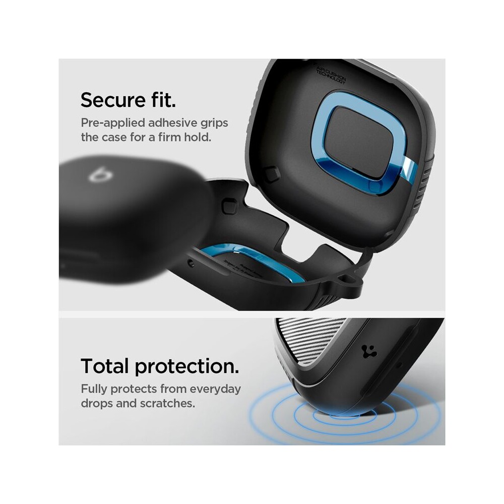 Spigen-Rugged-Armor-pouzdro-Apple-Powerbeats-Pro-2-cerne