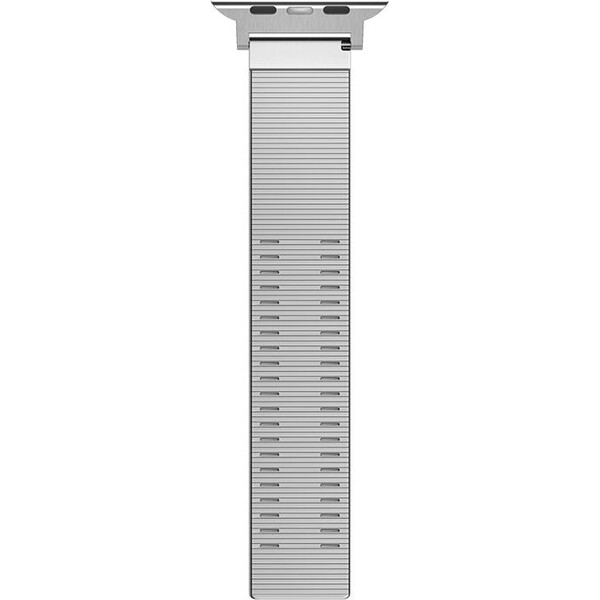 Spigen-Sleek-Link-reminek-Apple-Watch-42-41-40-38mm-stribrny