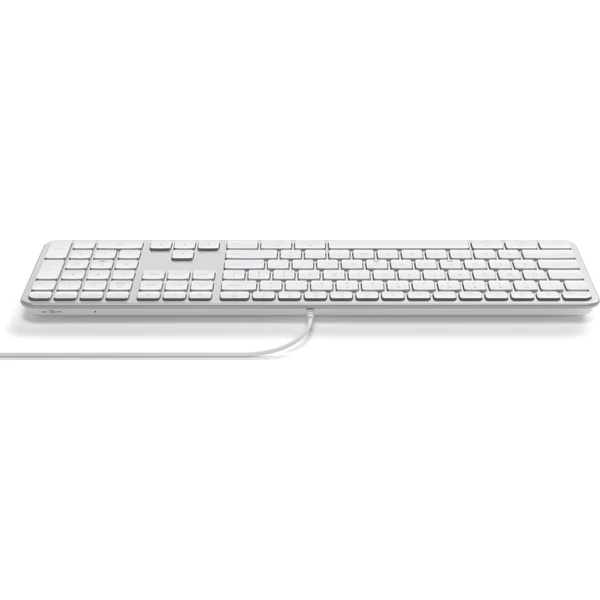 Satechi-Slim-LX3-dratova-klavesnice-US-English-stribrna