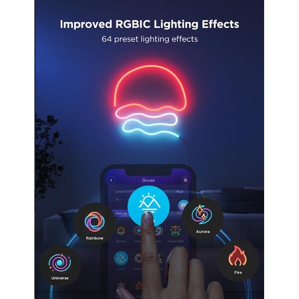 Govee-Neon-Rope-Light-2-Matter-ohebny-LED-pasek-RGBIC-3m
