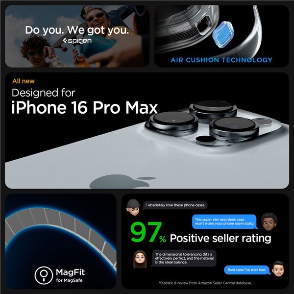 Spigen-Ultra-Hybrid-MagSafe-kryt-iPhone-16-Pro-Max-frost-natural-titanium
