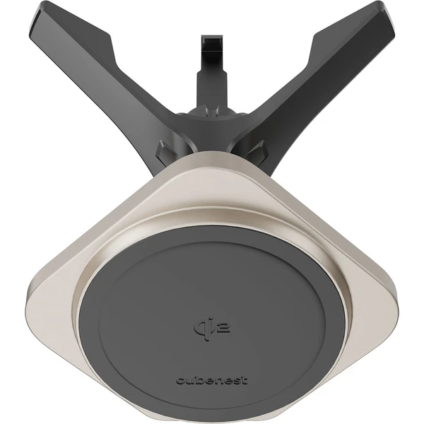 CubeNest SQ1C1 Qi2 (MagSafe) držák do auta s nabíjením titanový - Držáky - Obrázek 56BC000K01