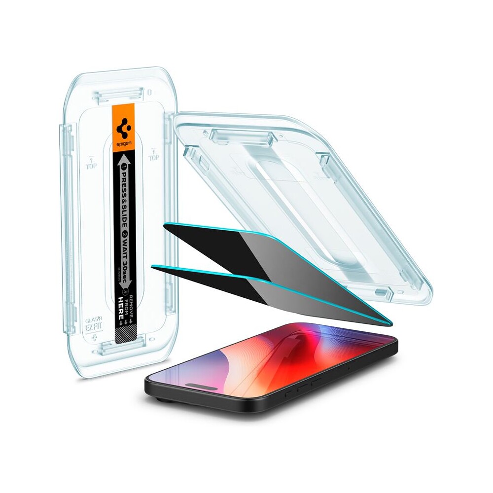Spigen-Glass-tR-EZ-Fit-Privacy-tvrzene-sklo-iPhone-17-Pro-Max-16-Pro-Max-cire-2-ks-
