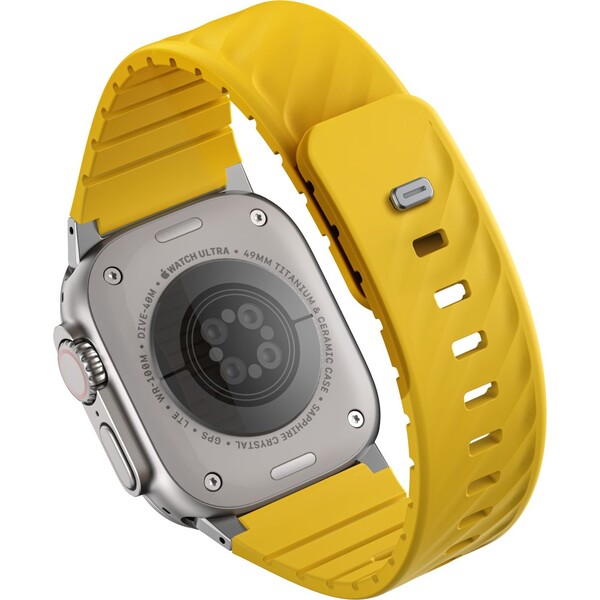 UNIQ-Fluo-Magneticky-reminek-pro-Apple-Watch-49-40mm-Golden-Yellow