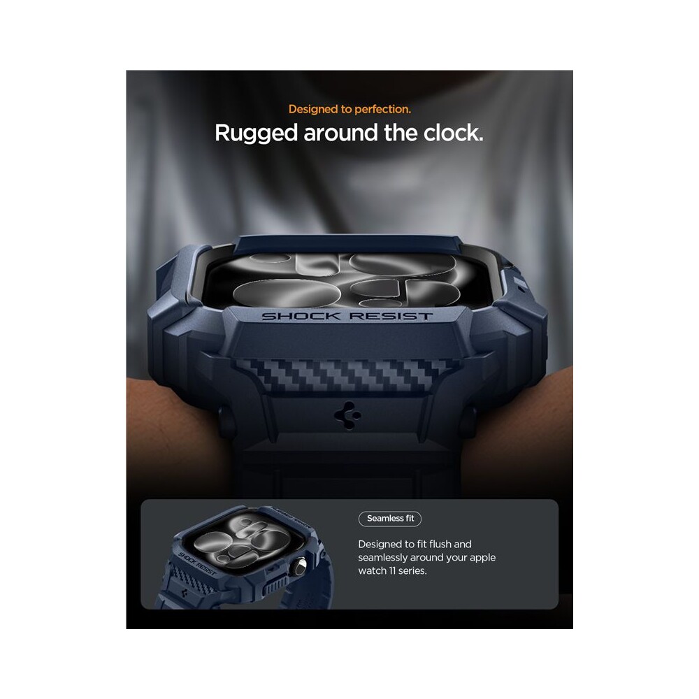 Spigen-Rugged-Armor-Pro-2-pouzdro-Apple-Watch-11-42mm-navy-blue