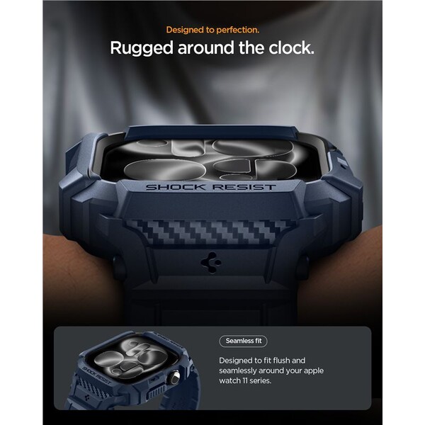Spigen-Rugged-Armor-Pro-2-pouzdro-Apple-Watch-11-42mm-navy-blue