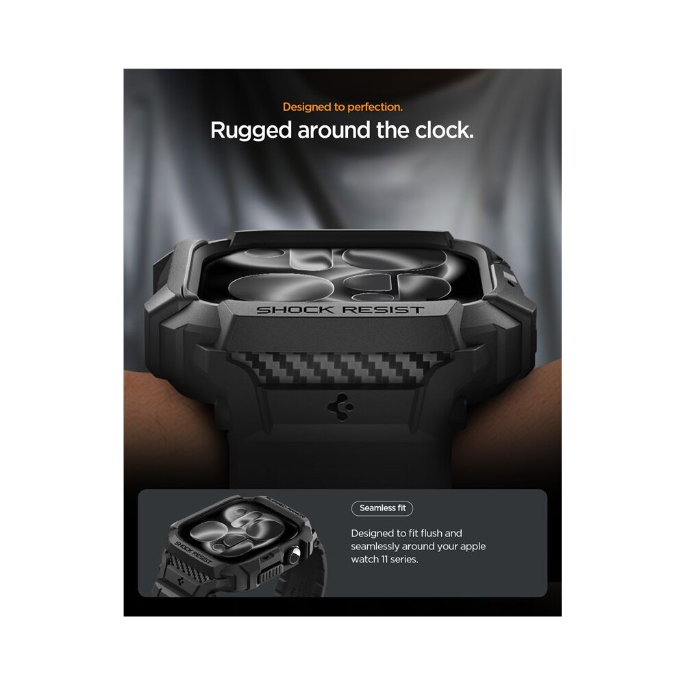 Spigen-Rugged-Armor-Pro-2-pouzdro-Apple-Watch-11-42mm-matte-black