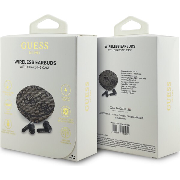 Guess-PU-4G-Script-Logo-ENC-TWS-Bezdratova-sluchatka-hneda