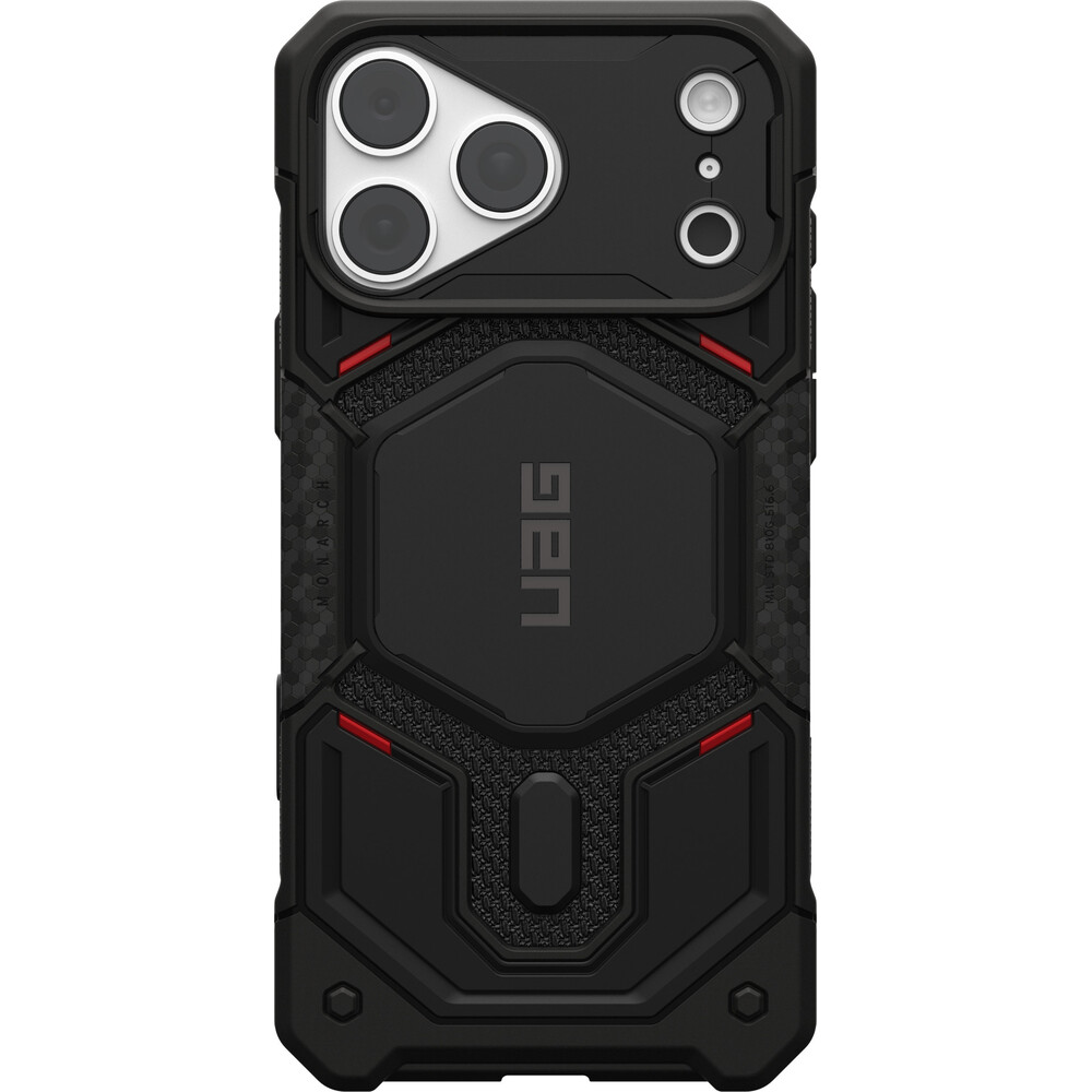 UAG-Monarch-Pro-MagSafe-Kevlar-kryt-iPhone-18-Pro-Max-17-Pro-Max-cerny
