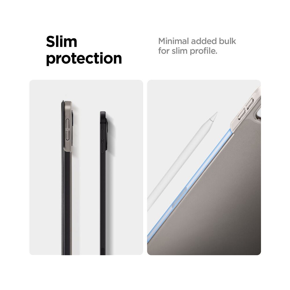 Spigen-Smart-Fold-pouzdro-iPad-Pro-11-2025-cerne