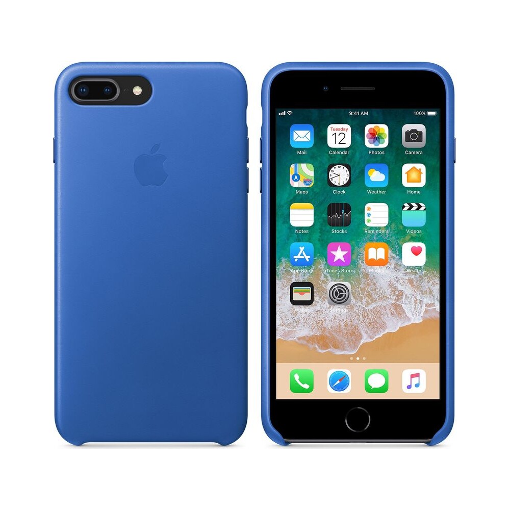 Apple-kozene-pouzdro-iPhone-8-Plus-7-Plus-elektro-modre