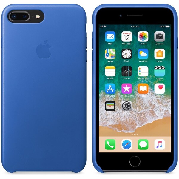 Apple-kozene-pouzdro-iPhone-8-Plus-7-Plus-elektro-modre