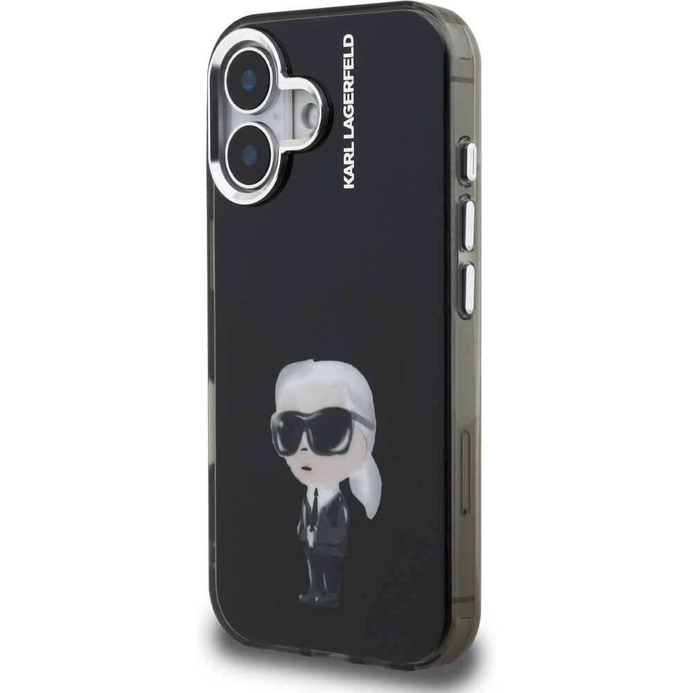 Karl-Lagerfeld-IML-Aquarelle-Karl-kryt-iPhone-16-cerny