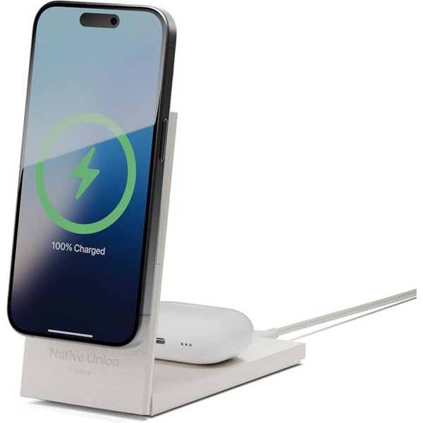Native-Union-Rise-2v1-Qi2-MagSafe-bezdratova-nabijecka-seda