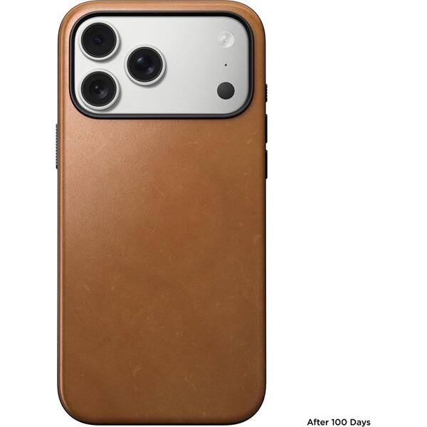 Nomad-Modern-Leather-Case-MagSafe-kozeny-kryt-iPhone-17-Pro-Max-English-Tan
