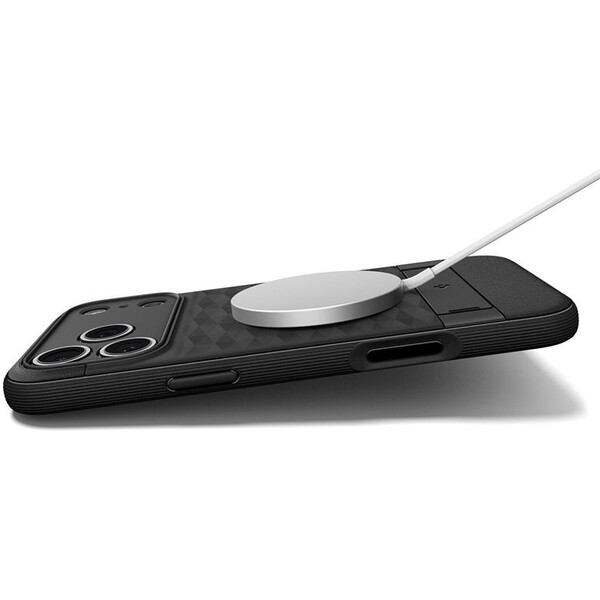 Spigen-Parallax-S-MagSafe-kryt-iPhone-17-Pro-Max-matte-black