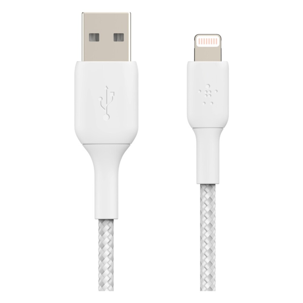 Belkin-BOOST-Charge-Braided-Lightning-USB-A-napajeci-kabel-1m-bily