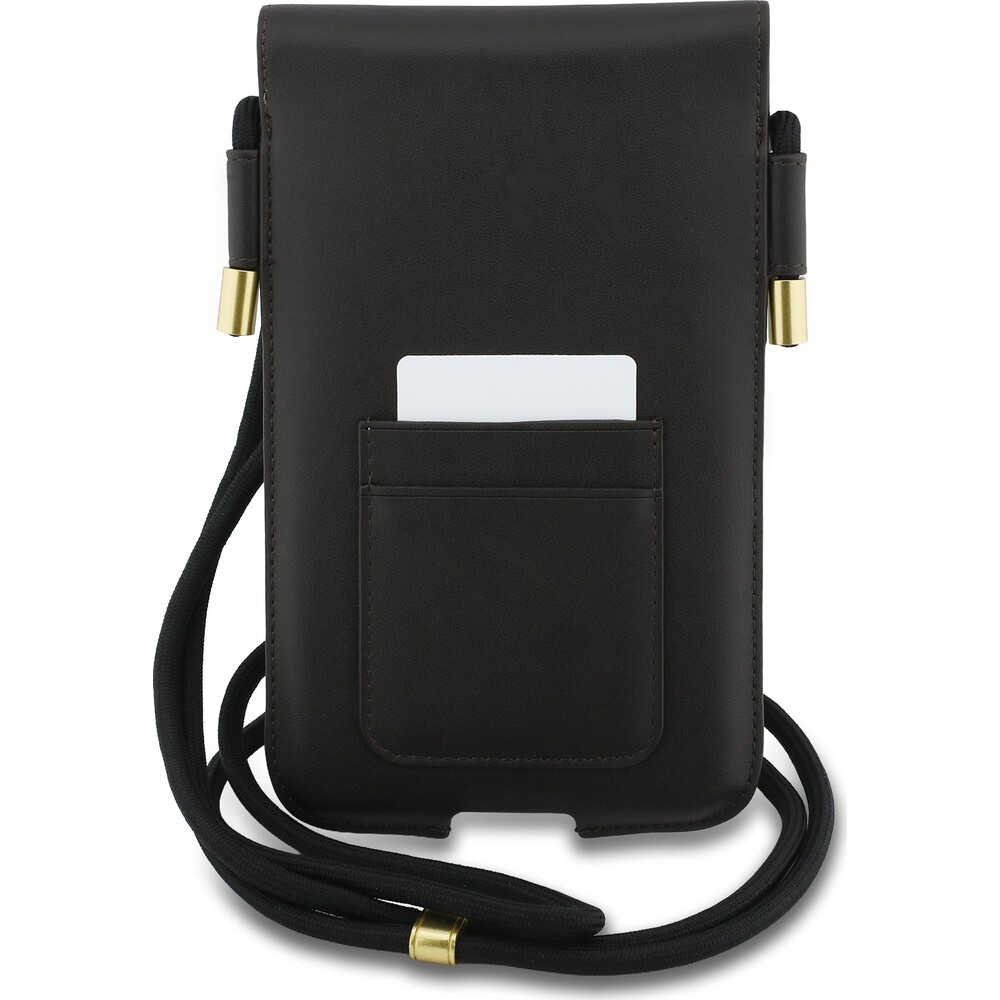 Lacoste-PVC-Blend-Monogram-Metal-Logo-kapsa-na-telefon-XL-hneda