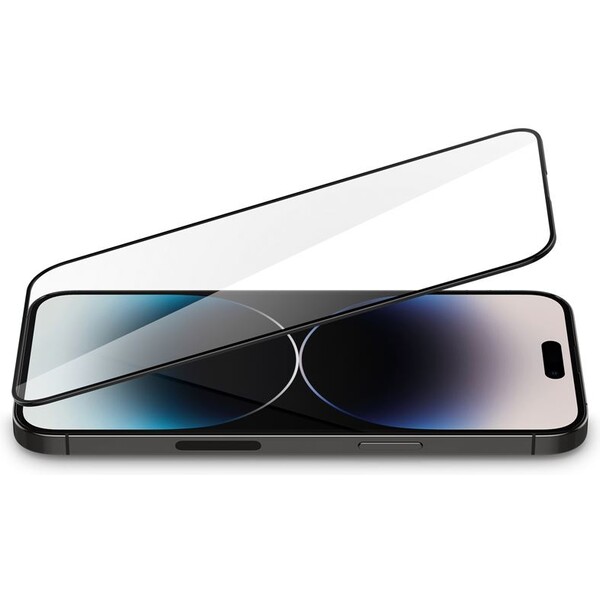 Spigen-tR-Slim-HD-1-Pack-sklo-iPhone-14-Pro-cerne