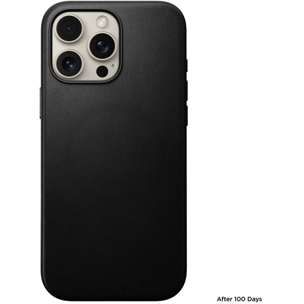 Nomad-Modern-Leather-Case-MagSafe-kryt-iPhone-16-Pro-Max-cerny