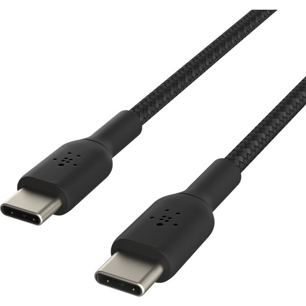 Belkin-BOOST-Charge-Braided-USB-C-USB-C-napajeci-kabel-60W-1m-cerny