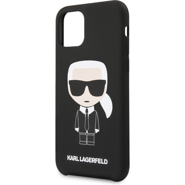 Karl-Lagerfeld-Iconic-silikonovy-kryt-iPhone-11-Pro-cerny