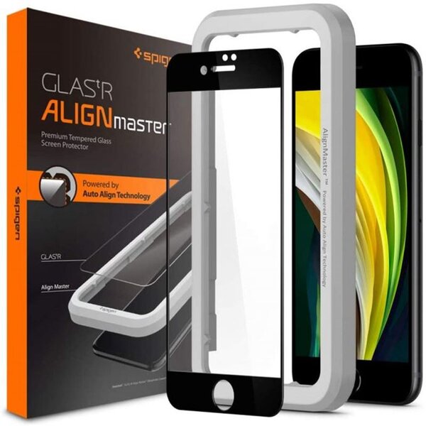 Spigen-3D-tvrzene-sklo-Align-FC-Apple-iPhone-SE-8-7-cerne