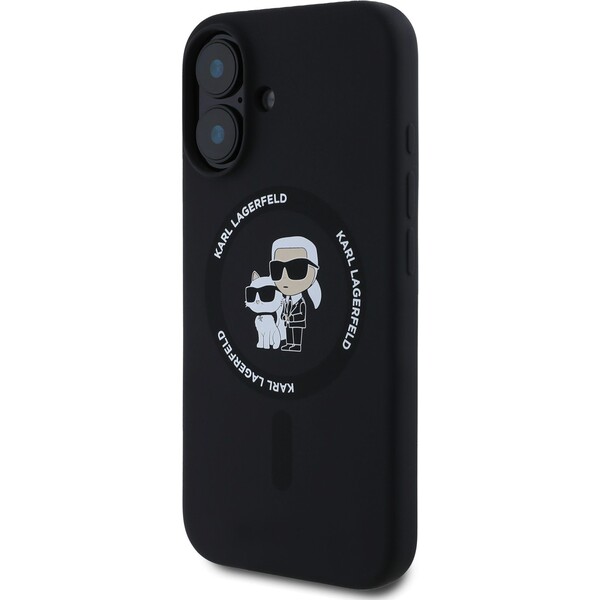 Karl-Lagerfeld-Liquid-Silicone-Karl-and-Choupette-MagSafe-kryt-iPhone-16-cerny